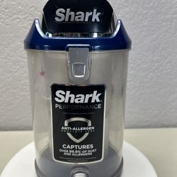 Shark UV700 Duo Clean Lift Away Dirt Bin Cup Canister Blue Clear Clean OEM