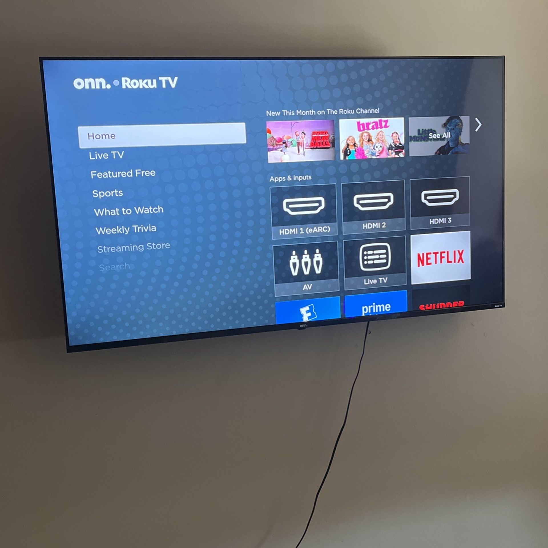 65 Inch Roku