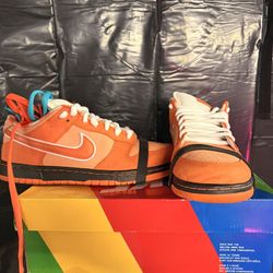 Orange Lobsters Dunks