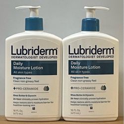 Lubriderm Daily Moisture Lotion 16 oz – 2 Pack