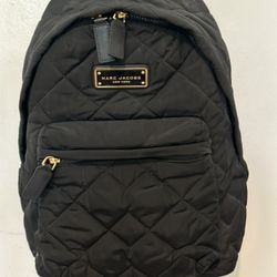 Marc Jacobs Quilted Backpack - Black