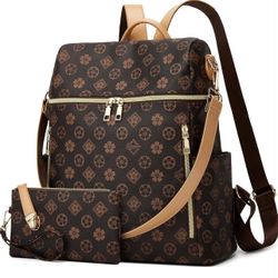 Brandnew Backpack Purse for Women Teacher Bag Womens Backpacks Leather Travel Backpack Fashion