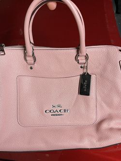 Coach Bag Pink Color