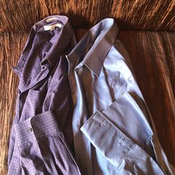 MENS XXXL Long Sleeve Dress Shirts Like New