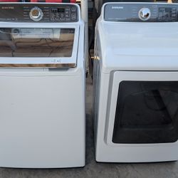 Samsung Washer And Gas Dryer Set