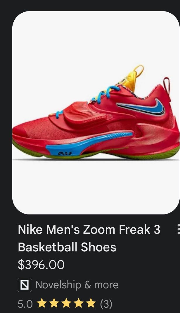 Nike Giannis zoom freak 3 