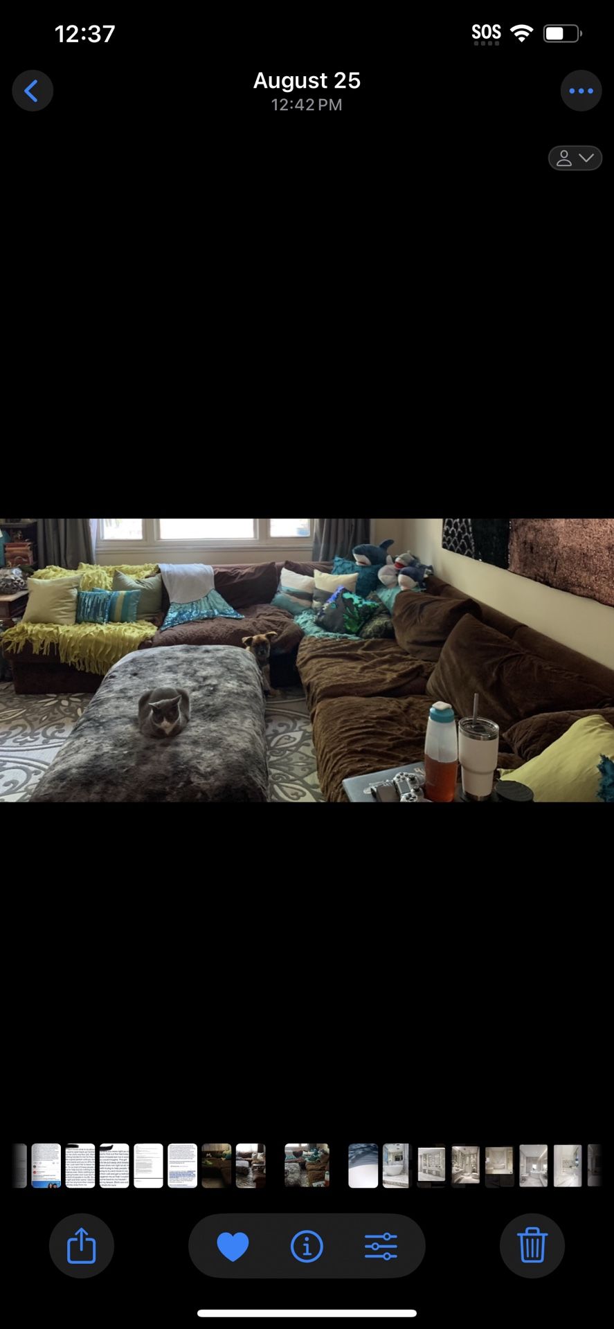 GIANT Milk Chocolate Restoration Hardware Sectional Sofa