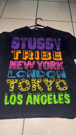 Stussy Tribe World Tour Graphic T-Shirt