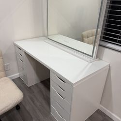IKEA Vanity With Mirror 