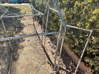 Chicken or duck cage 7’ long - free