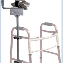Walker Platform Attachment With Adjustable Padded Cuff