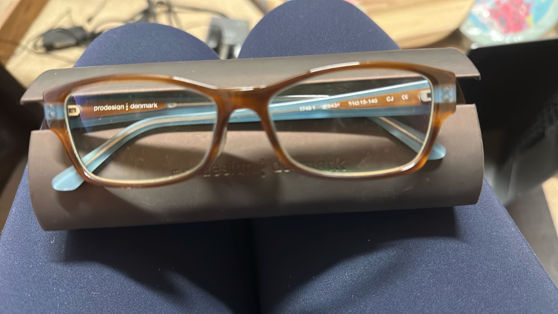 Eyeglass Frames With Hard Case Prodesign Denmark