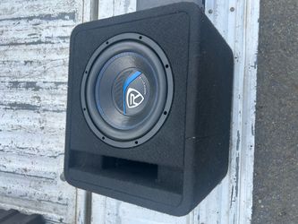 10 inch sub with amp