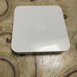 Apple AirPort Extreme Base Station (4th Gen, Model A1354) – Dual-Band Wi-Fi Route Missing Power Cord 