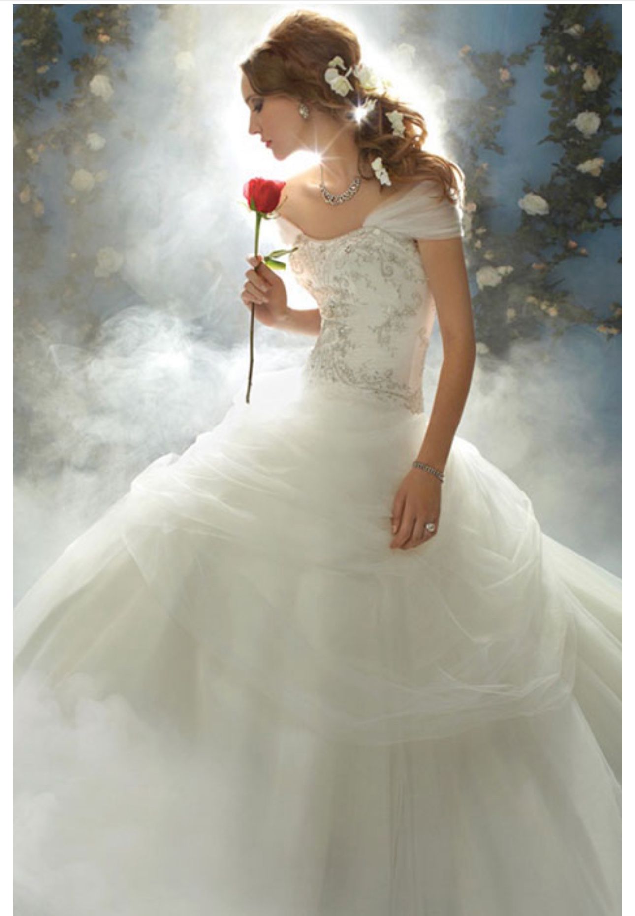 For Sale: Alfred Angelo Disney Belle Wedding Dress (Never Worn)