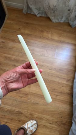 Ivory Taper Candles
