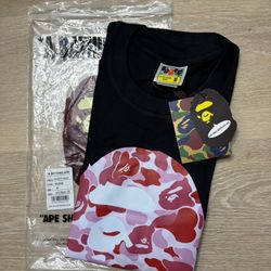 Pink Bape T-shirt 