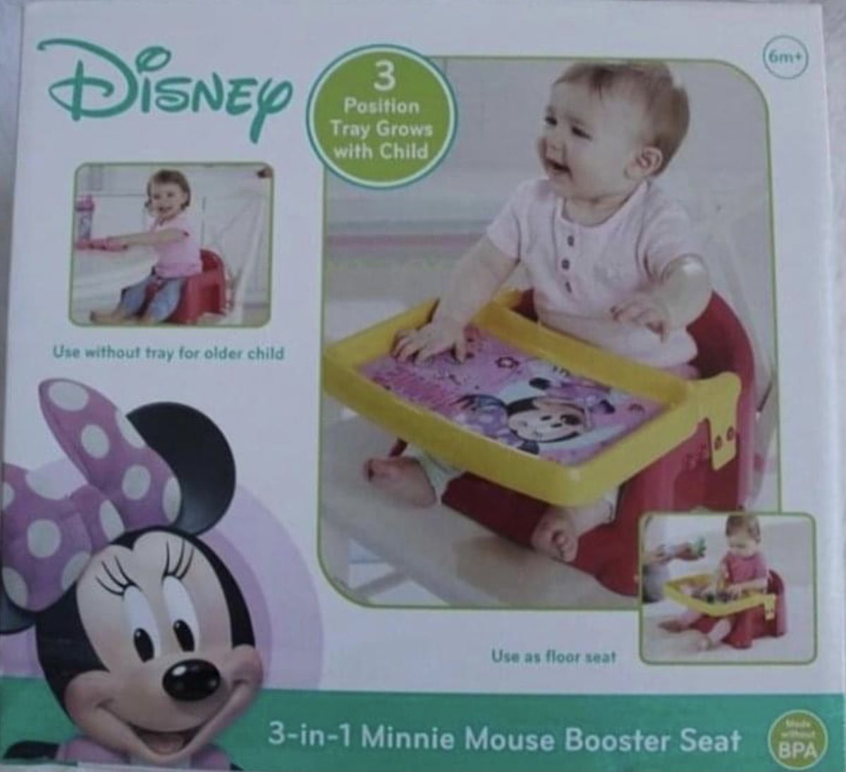 Minnie 3 in 1 Booster Seat or Potty, NEW! Porch Pickup or Can Ship!