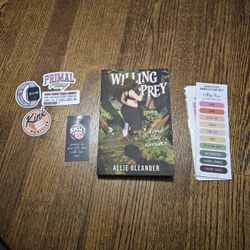 Willing Prey by Allie Oleander signed copy.