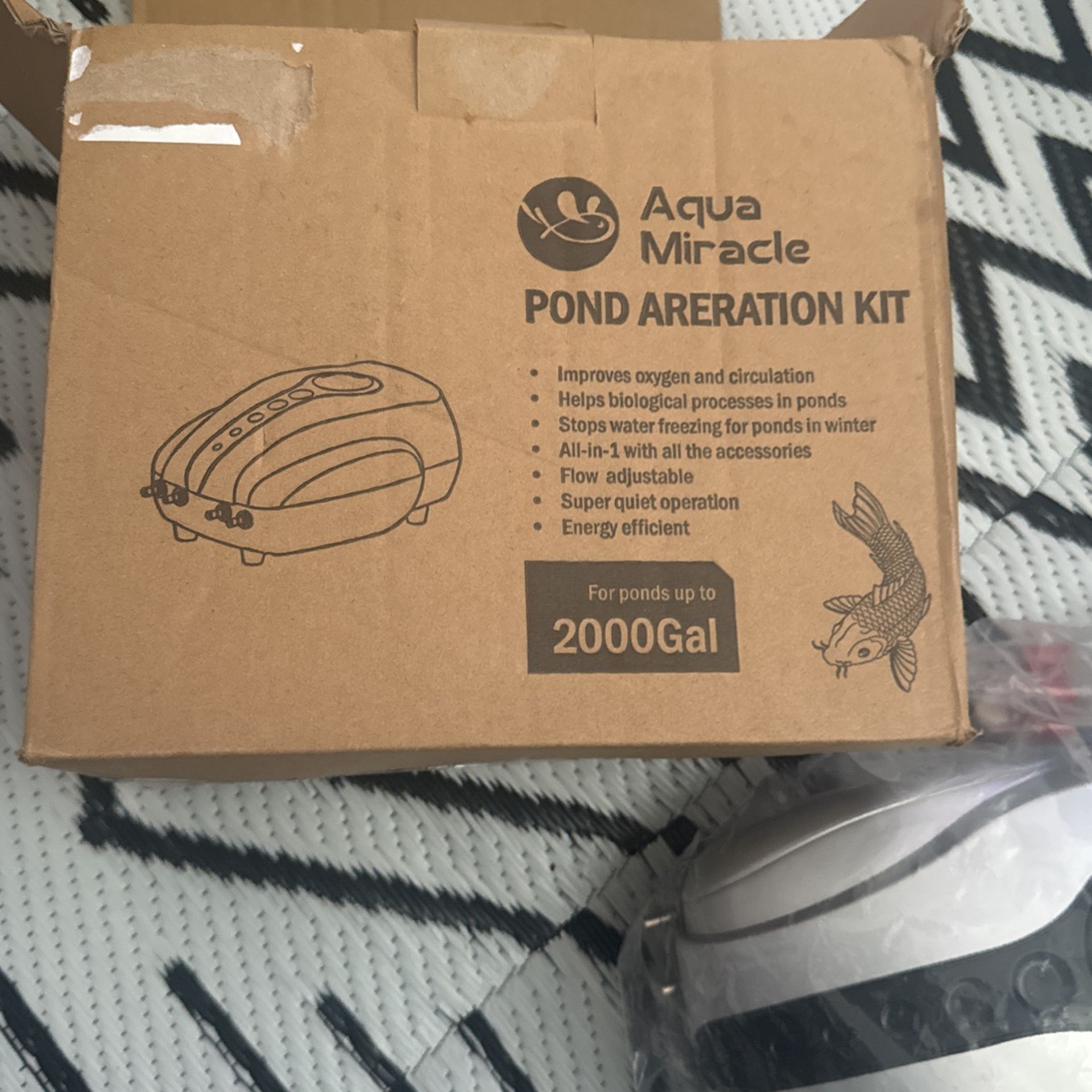 Aqua Miracle Pond Ration Kit 2000Gal Super Quiet