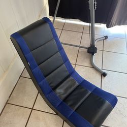 Gaming Chair, Blue And Black Color, Small Size