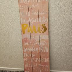 Wall Decor With Cities