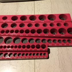 Ares 1/4 3/8 &1/2  Inch SAE Magnetic Socket Holder Set