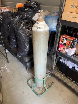 50 Pound Welding tank CO2