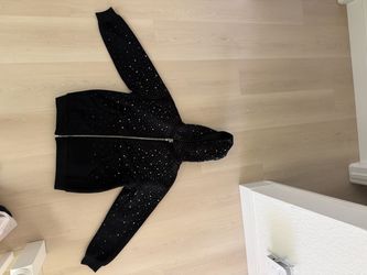 VYBES RHINESTONES JACKET