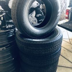 New LT 245 75 R 16” Kumho Crugen HT51 Load E 10 Ply Commercial Grade  Set Of 4 $600 Set Of 5 Available. Singles $150 Ea 