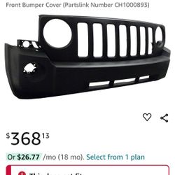 Jeep Patriot Bumper