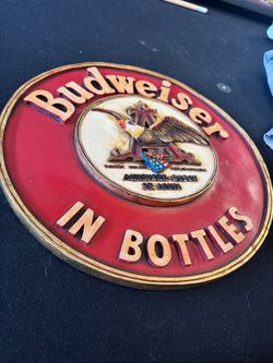 Budweiser sign