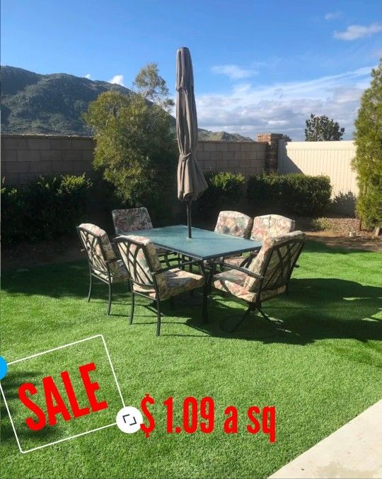 Artificial grass  1.09 a sq. (temecula 