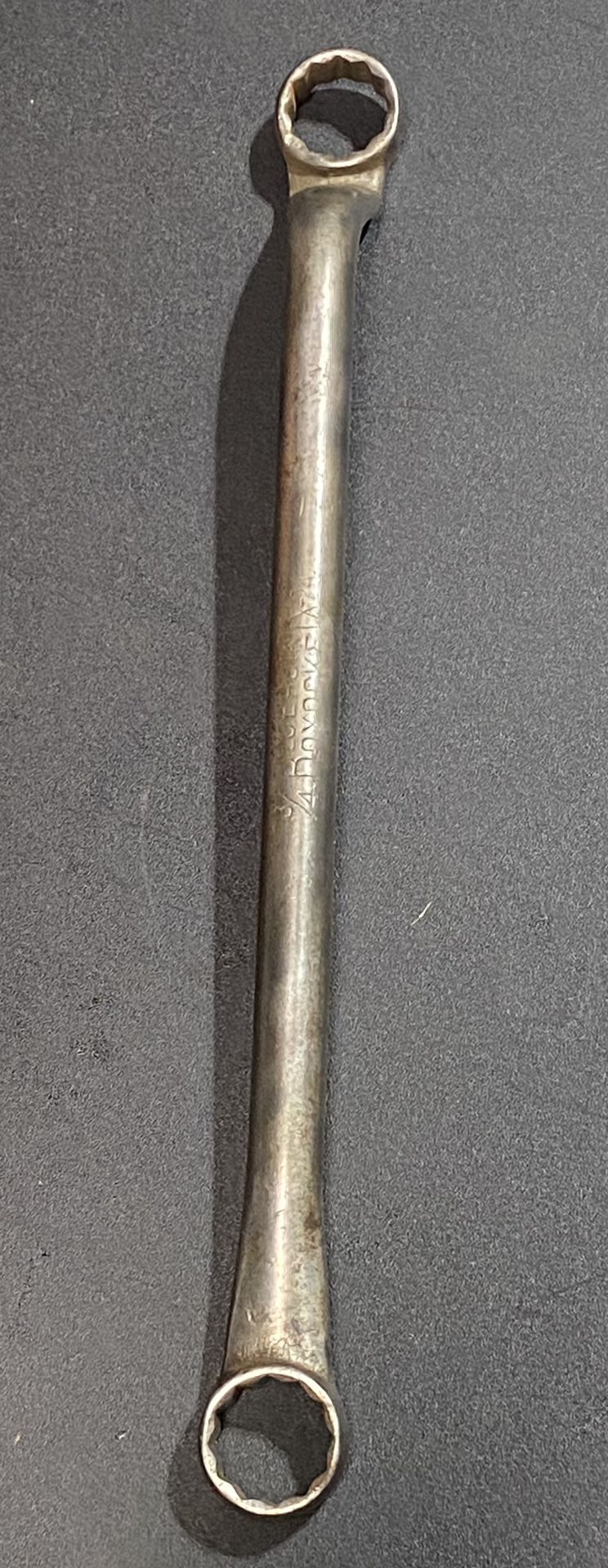 Vintage 1930's Blue Point (by snap on) BOXOCKET X-24 • 3/4" Box End Wrench Nice. 11.5” length. one end offset