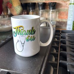 Nurse thank you cup