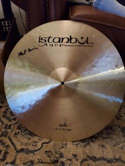 Istanbul Mel Lewis 21 Inch Ride (no Rivets)