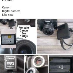 Canon EOS M50 Mirrorless 15-45mm Lense