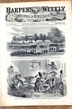 1862 Harper's Weekly magazine