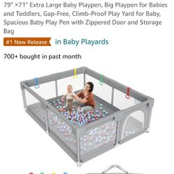 Brand New Extra Large Baby Playpen 