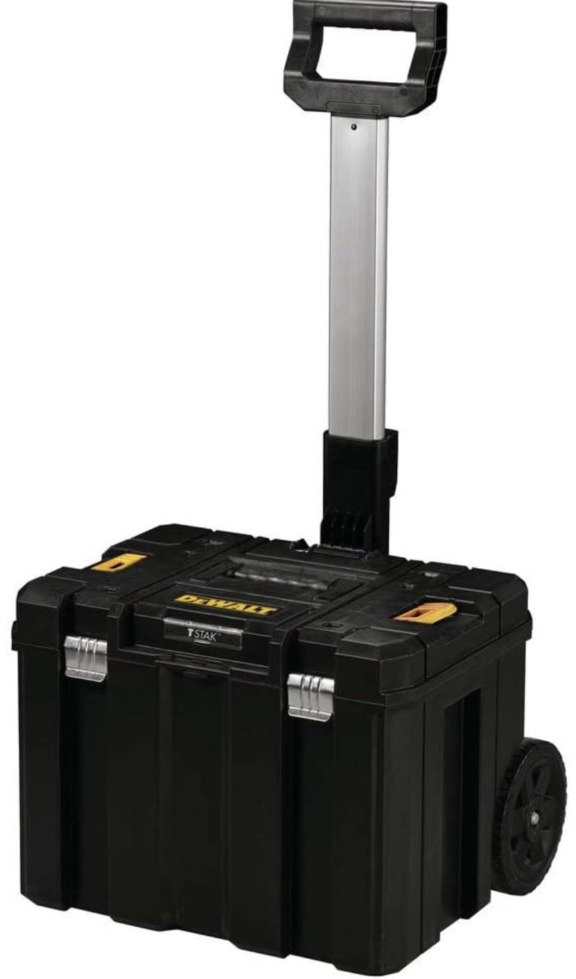 DEWALT Tool Box with Wheels, TSTAK, Deep Box With Wheels