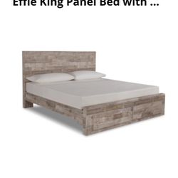 King 2 Drawer Storage Bed Frame