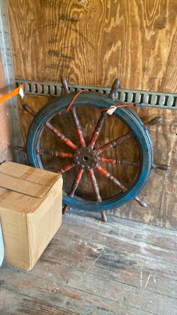Vintage Ship Helm 