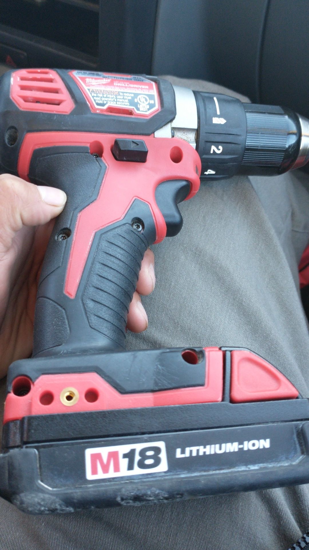 Milwaukee 18v drill