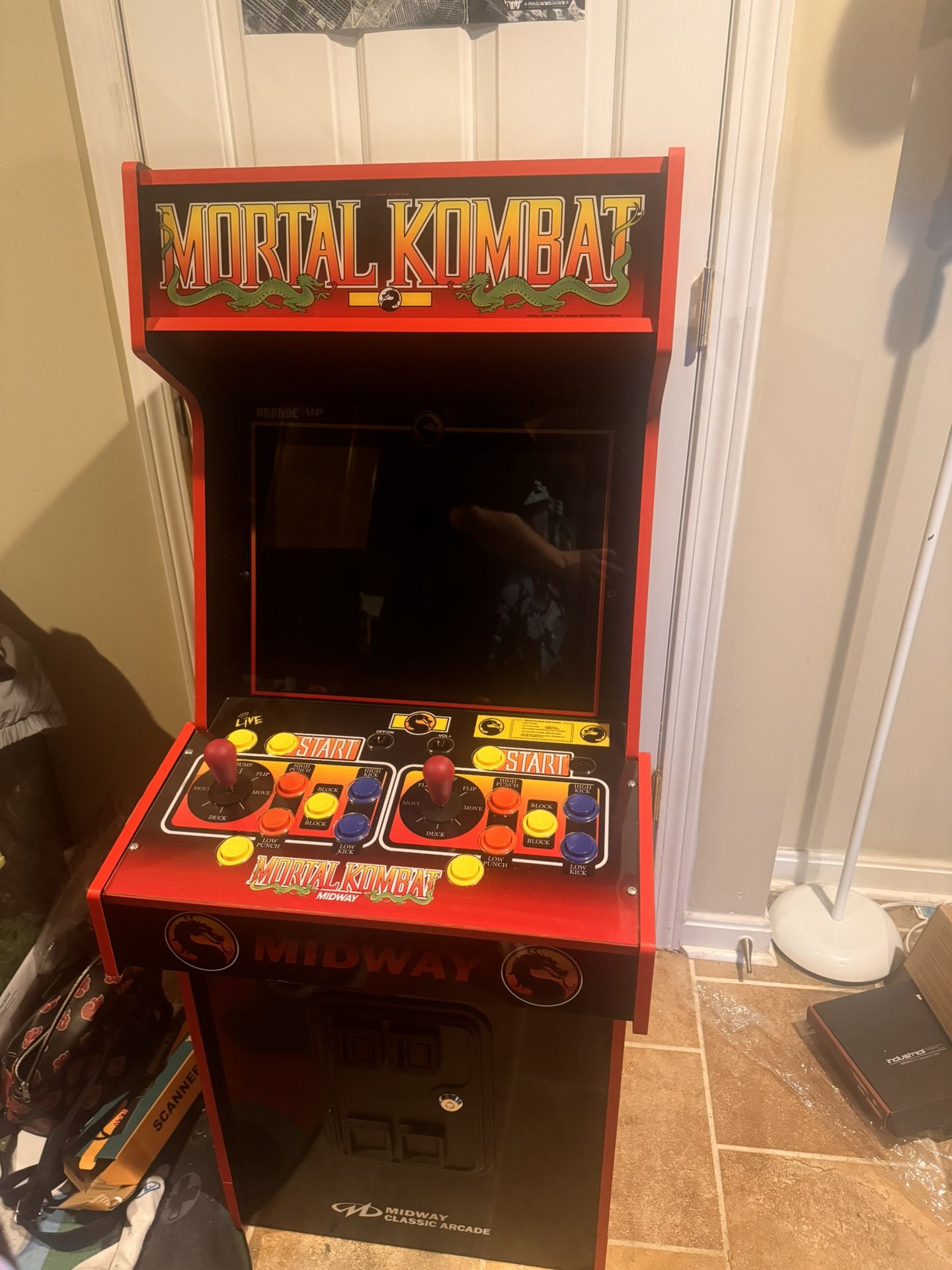 Arcade 1UP Midway Legacy Arcade Machine Mortal Kombat 30th Anniversary Edition