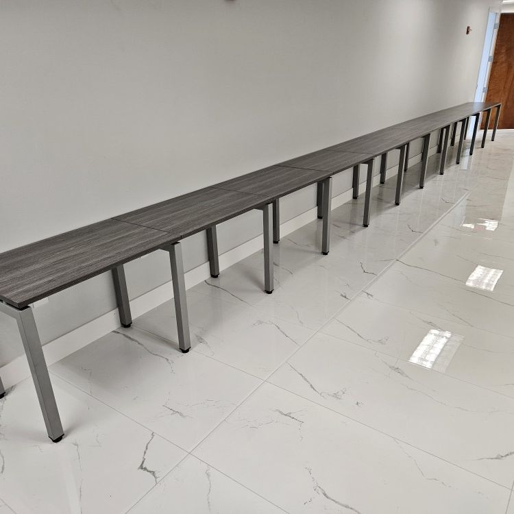 CALL CENTER DESK BENCHES SALE $295.00 for Sale in Hialeah, FL - OfferUp