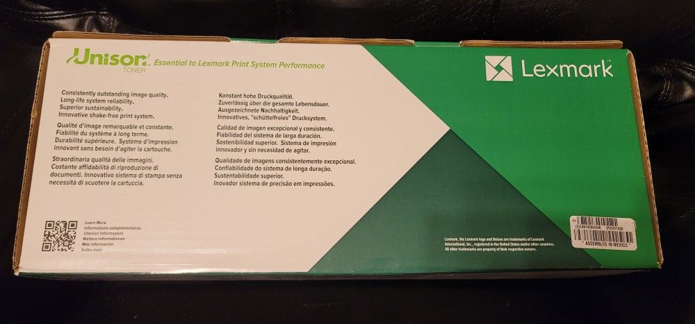 LEXMARK TONER 52D1X00 HIGH YIELD 45K TONER