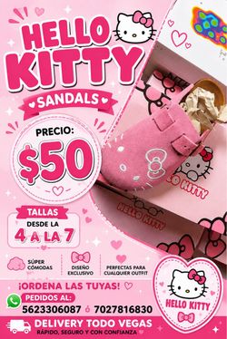 Hello Kitty Pink Sandals