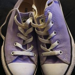 Purple Converse Children's Size 2