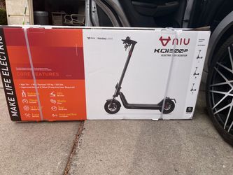 NIU KQi300P electric scooter,Foldable,
