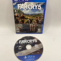 Ubisoft Far Cry 5 Sony PlayStation 4 2019 CIB Great Condition PS4 Complete TESTED